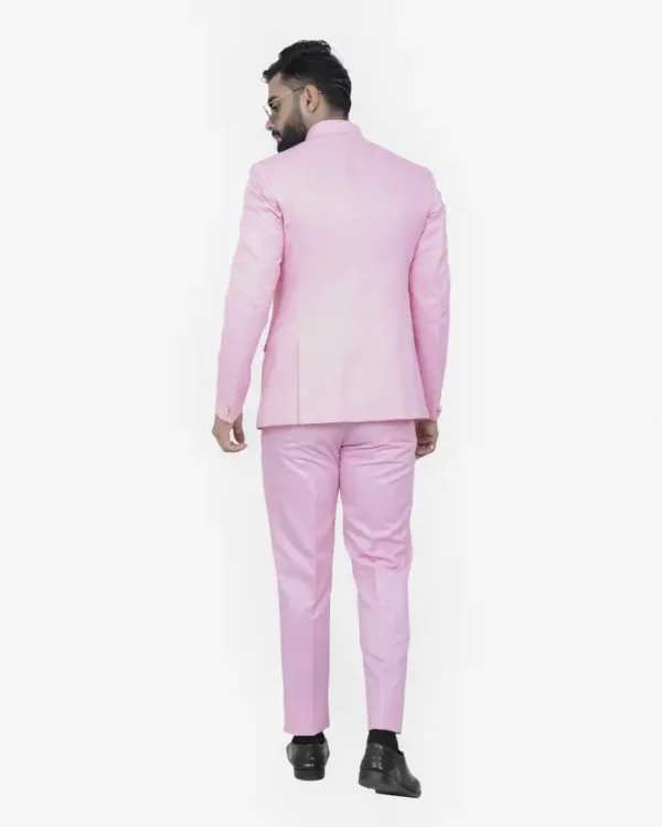 Men jodhpuri bandhgala Solid Suit - Image 2