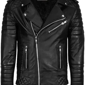 Men Solid Biker/Riding Jacket