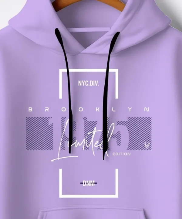 Men Full Sleeve Graphic Print Hooded - Image 3