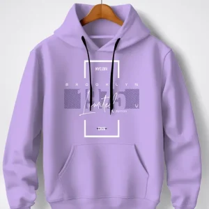 Men Full Sleeve Graphic Print Hooded