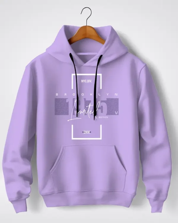 Men Full Sleeve Graphic Print Hooded