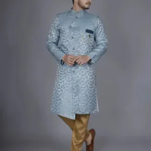 N.B.F Fashion Floral Print Sherwani
